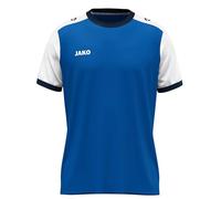 JAKO Maillot unisexe Dynamic à manches courtes Bleu Roi/Blanc/Bleu Marine M