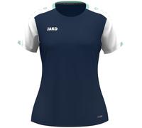 JAKO Dynamic T-Shirt pour Femme Bleu Marine/Blanc/Menthe Taille L