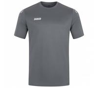 JAKO - Équipe Maillot (Manches Courtes), Mixte Enfant, Gris Pierre, 128
