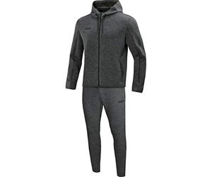 JAKO - Ensemble De Jogging Premium Basics à Capuche, Mixte, Anthracite Chiné, XL