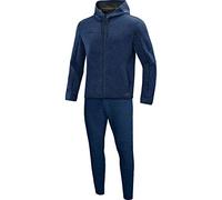 JAKO Ensemble De Jogging Premium Basics à Capuche Survêtement Femme, Marine Chiné, 38
