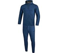 JAKO - Ensemble De Jogging Premium Basics avec Sweat à Capuche, Femme, Kaki Chiné, 40
