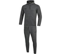 JAKO - Ensemble De Jogging Premium Basics Avec Sweat à Capuche, Mixte, Anthracite Chiné, XXL