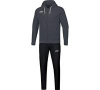 JAKO - Ensemble Jogging Base à Capuche, Femme, Anthracite, 42