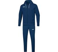 JAKO - Ensemble Jogging Base à Capuche, Femme, Marin, 38