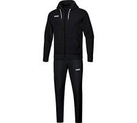 JAKO - Ensemble Jogging Base à Capuche, Mixte, Noir, M