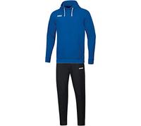 JAKO - Ensemble Jogging Base Avec Sweat à Capuche, Mixte, Royal, M