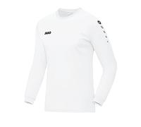 JAKO - Équipe Maillot (Manches Longues), Mixte Enfant, Blanc, 140