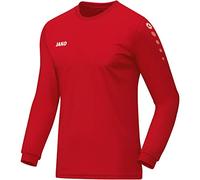 JAKO - Équipe Maillot (Manches Longues), Mixte, Rouge Sport, S