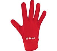 JAKO Gants de joueur de terrain Fonction – Mixte, Rouge, Taille 8