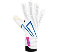 Jako Gants RS89 Elite Hybrid Cut, Blanc/Rouge rhodamine et Bleu, Taille 11