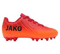 JAKO Garçon Unisex Kinder J-SFG Sweeper Chaussure de Football, Orange Fluo, Rouge Fiery, 28 EU