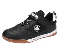 JAKO Garçon Unisex Kinder J-SH Winger Ev Chaussure de Terrain intérieur, Jet Black White, 28 EU