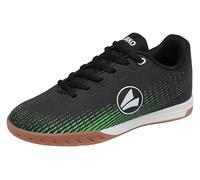 JAKO Garçon Unisex Kinder J-si Skill Chaussure de Terrain intérieur, Vert Fluo Jet Black, 30 EU