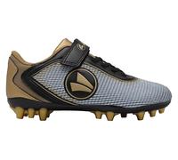 JAKO J- SFG Course Ev Chaussure de Football, Jet Black Rich Gold, 33 EU