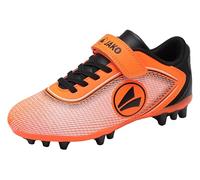 JAKO J- SFG Course Ev Chaussure de Football, Orange Fluo, Noir de Jais, 34 EU