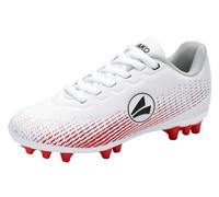 JAKO J- SFG Skill Chaussure de Football, Blanc/Rouge Fiery, 33 EU