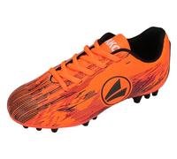 JAKO J- SFG Stepover Chaussure de Football, Orange Fluo, Noir de Jais, 36 EU