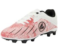 JAKO J- SFG Vini Chaussure de Football, Blanc et Rouge, 39 EU