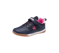 JAKO J- SH Winger Ev Chaussure de Terrain intérieur, DK Navy Daisy Pink, 31 EU
