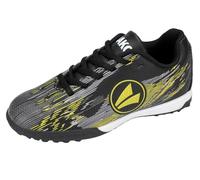 JAKO J- St Stepover Chaussure de Football, Noir Jais Jaune Fluo, 38 EU