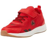 JAKO J- TF Play Ev Chaussures de Sport, Fiery Red Jet Black, 38 EU
