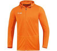 Jako Jako Run 2.0 hooded jacket kids Veste à capuche 152 Orange