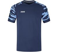 JAKO - Jersey Wild (Manches Courtes), Mixte, Marine/Bleu Ciel, S