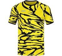 JAKO - Justaucorps Animal (Manches Courtes), Mixte, Citro/Noir, XL