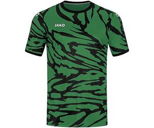 JAKO - Justaucorps Animal (Manches Courtes), Mixte Enfant, Vert Sport/Noir, 152