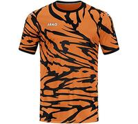 JAKO - Justaucorps Animal (Manches Courtes), Mixte, Orange Fluo/Noir, XL