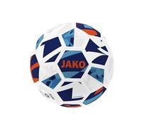 JAKO Lightball Iconic, Blanc/Bleu Marine/Orange Fluo, 4 (290 g)