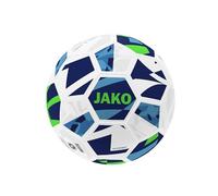 JAKO Lightball Iconic, Blanc/Bleu Marine/Vert Fluo, 5 (350 g)