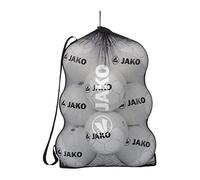 JAKO Lot de 10 Filets à balles Unisexes, Noir, Taille Empty/Non