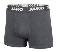 JAKO - Lot De 2 Boxers Basiques, Homme, Anthracite, XL