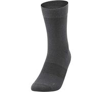 JAKO - Lot De 3 Chaussettes Loisirs, Mixte, Anthracite, 43-46