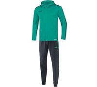 JAKO M9419 Striker 2.0 Survêtement pour enfant en polyester avec capuche Turquoise/anthracite Taille 164