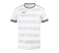JAKO - Maillot Celtic Melange (Manches Courtes), Mixte, Blanc/Gris Pierre, XL