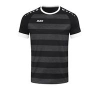 JAKO - Défi des T-Shirts, Mixte, Marbré De Noir/Rouge, XL