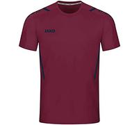 JAKO - Maillot Challenge (Manches Courtes), Mixte Enfant, Marron/Marine, 116