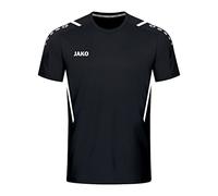 JAKO - Maillot Challenge (Manches Courtes), Mixte, Noir Et Blanc, L