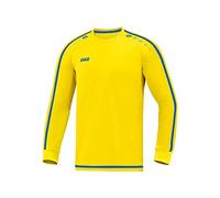 Jako Maillot de Football Manches Longues pour Homme, Taille M, Citron/Royal Sport