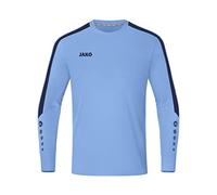 JAKO - Maillot De Gardien Power (Manches Longues), Mixte, Bleu Ciel/Marine, XL