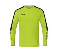 JAKO - Maillot De Gardien Power (Manches Longues), Mixte Enfant, Néon Vert, 128