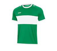 Jako Maillot de Sports Manches Courtes pour Enfant, Taille 152, Vert Sport/Blanc