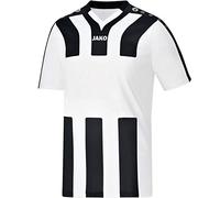 Jako Maillot de Sports Manches Courtes pour Homme, Taille 2XL, Blanc/Noir
