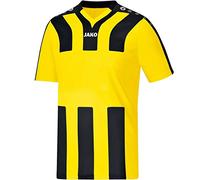 Jako Maillot de Sports Manches Courtes pour Homme, Taille 2XL, Citron/Noir