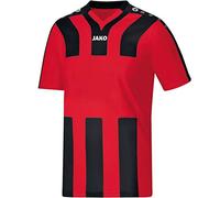 Jako Maillot de Sports Manches Courtes pour Homme, Taille M, Rouge Sport/Noir