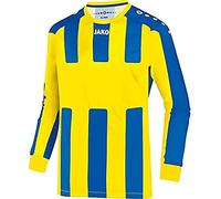 Jako Maillot de Sports Manches Longues pour Enfant, Taille 164, Citron/Royal Sport