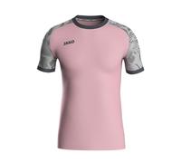 JAKO Maillot Iconic polyester recyclé anti-humidité Rose foncé/Gris Doux/Anthracite Clair XL